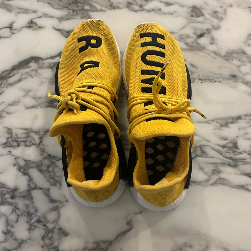 adidas NMD HU
Pharrell Human Race Yellow
 Size 8 Collectors Shoe Unisex